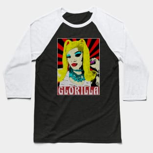 Glorilla Pop Art Style Baseball T-Shirt